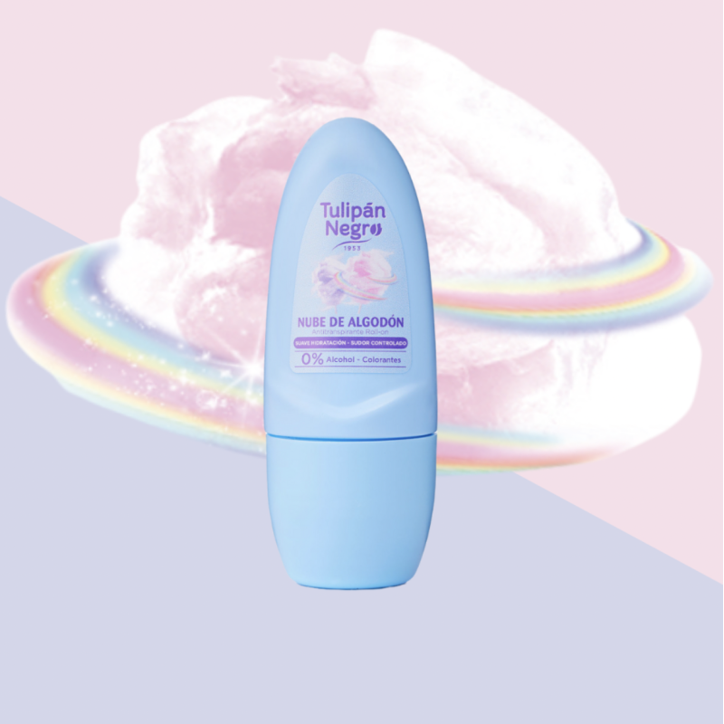 déodorant roll-on TULIPAN barbe a papa