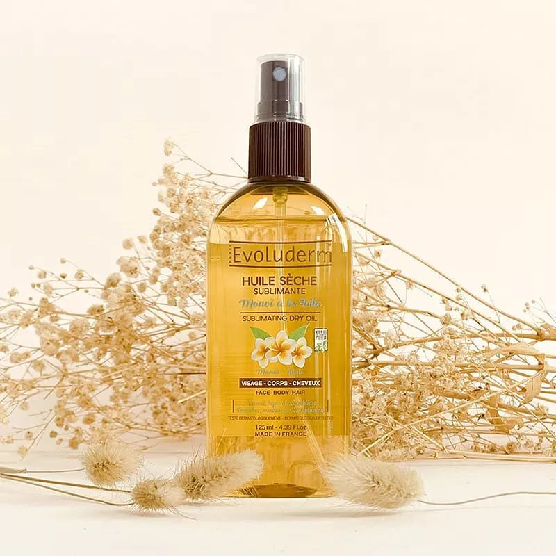 huile sèche sublimante monoï à la folie 125ml