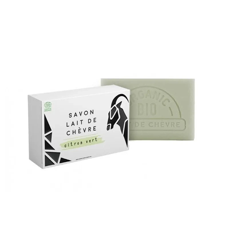 Savon lait de chèvre Citron Vert