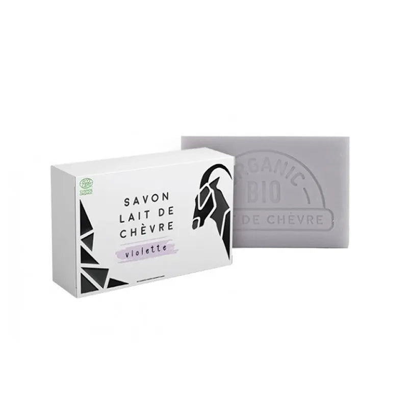 Savon lait de chèvre Violette