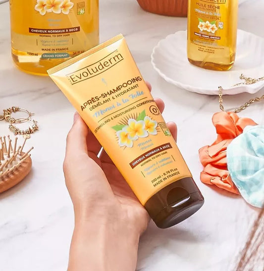 après shampoing démêlant & hydratant monoï à la folie 200ml