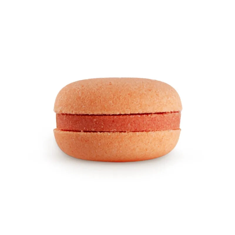 Macaron de bain effervescent parfum "PAMPLEMOUSSE"