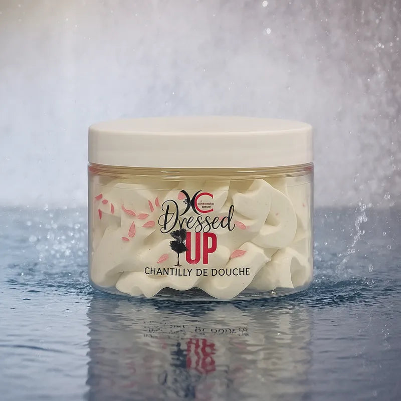 chantilly de douche Dressed Up (inspi la petite robe noire)