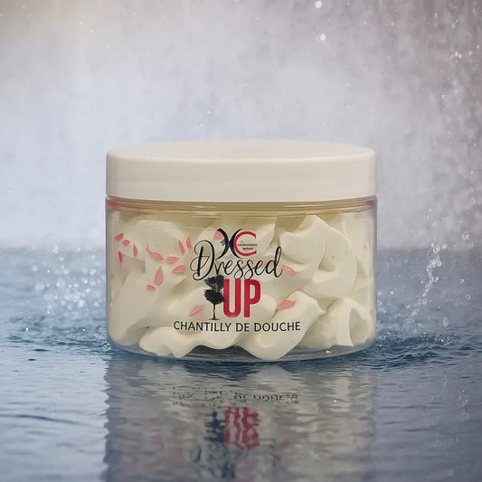 chantilly de douche Dressed Up (inspi la petite robe noire)