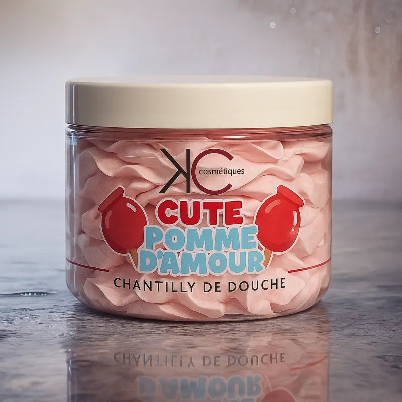 chantilly de douche Pomme d'amour