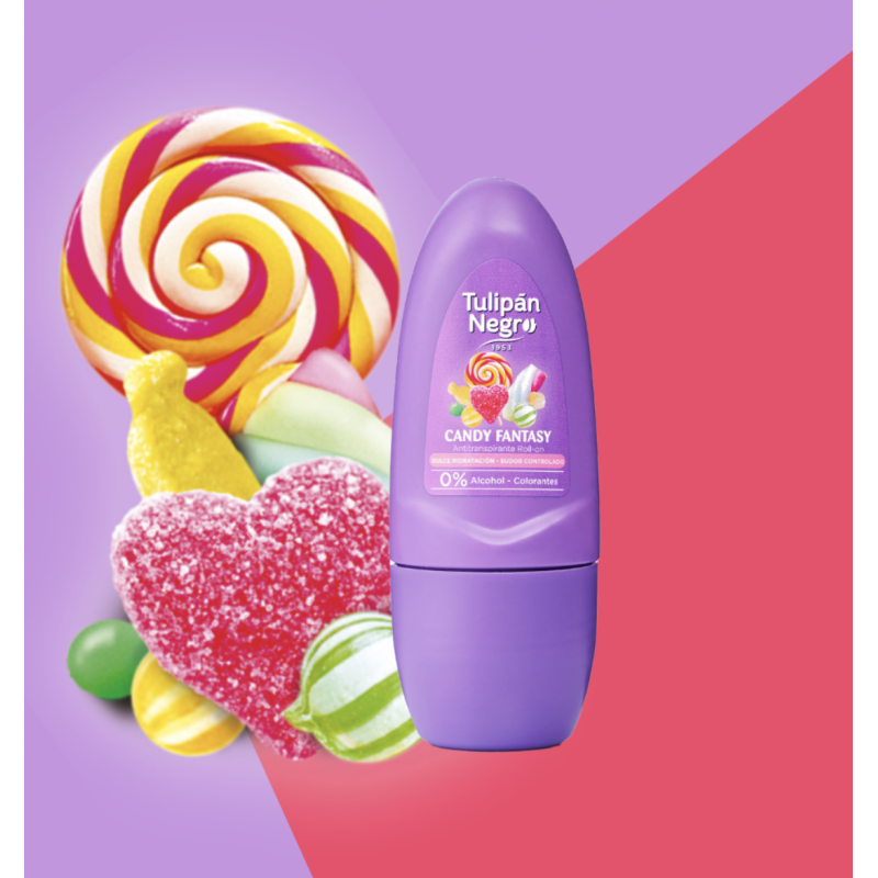 déodorant roll-on TULIPAN bonbon fantaisie