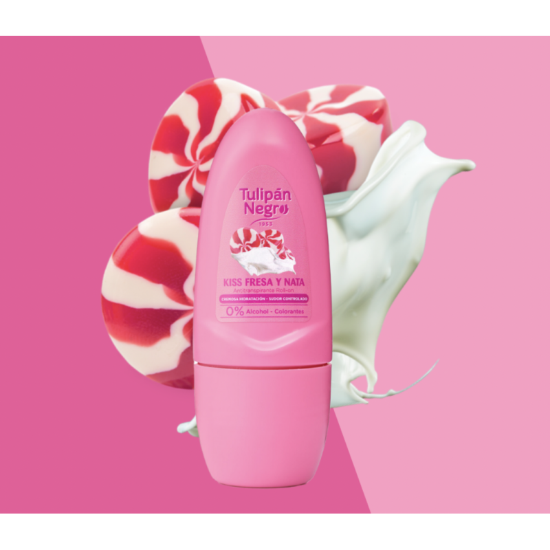 déodorant roll-on TULIPAN fraise chantilly