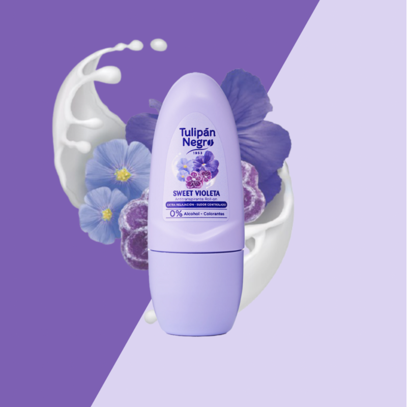 déodorant roll-on TULIPAN violette
