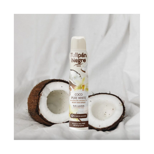 déodorant spray TULIPAN coco pure white