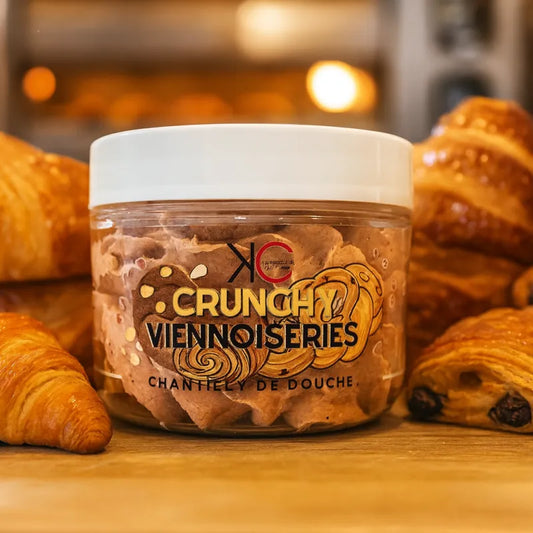 chantilly de douche Crunchy viennoiserie