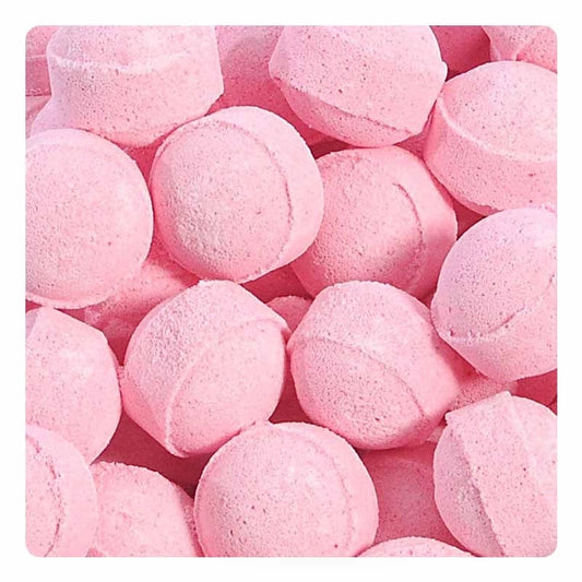 Mini-billes effervescentes bicolores parfum "FRAISE"