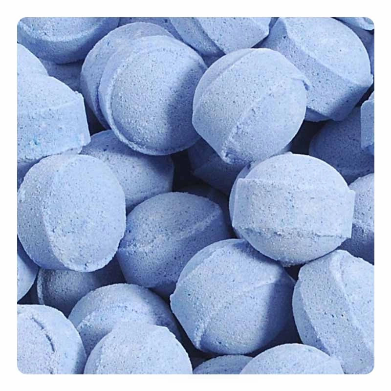 Mini-billes effervescentes bicolores parfum "VIOLETTE"