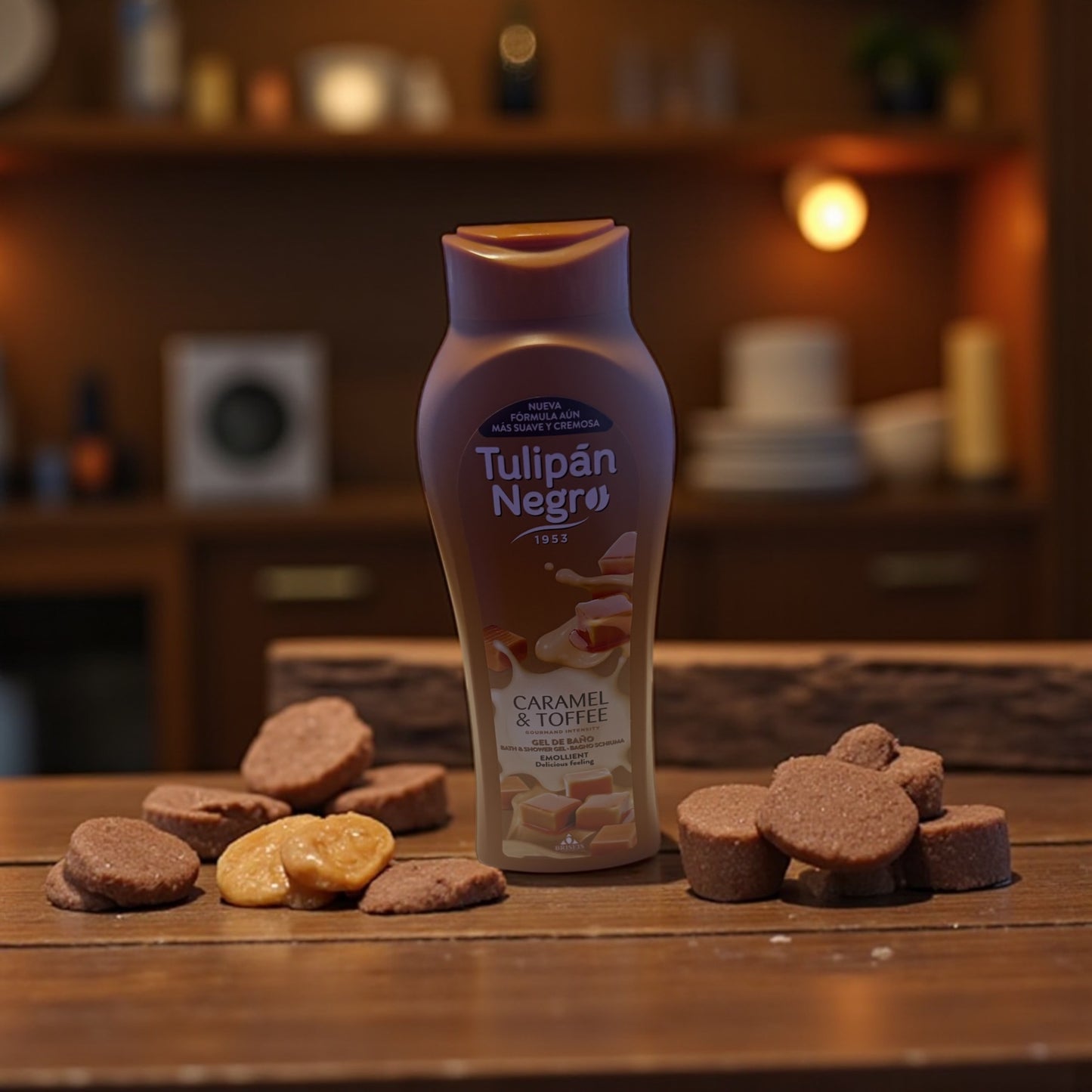 GEL DOUCHE TULIPAN caramel crémeux