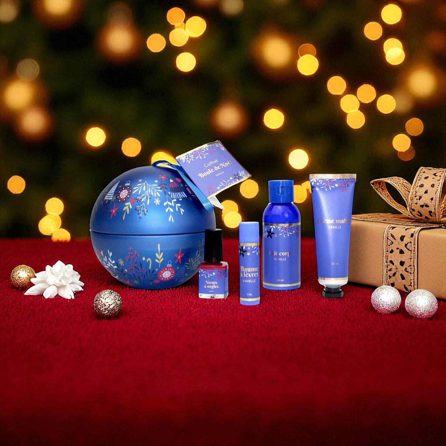 COFFRET BOULE COSMETIQUE