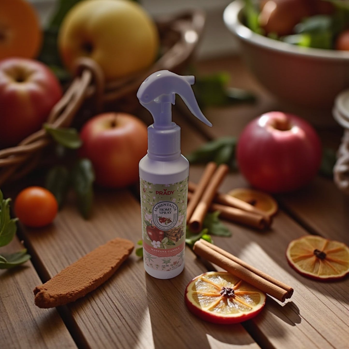 spray ambiance pomme cannelle